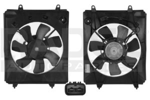 218-1303-17 MOTOVENTILADOR HD CR-V 15-16 L4 2.4 LTS P/AA SENCILLO COMPLETO 2 PINES KF