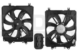 218-1303-20 MOTOVENTILADOR HD CR-V 23-24 L4 1.5, 2.0L P/AA SENCILLO COMPLETO 2 PINES KF
