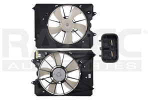 218-1307-03 MOTOVENTILADOR HD PILOT 16-20 V6 3.5 LTS 2 PINES S/RESIST P/RAD SENCILLO COMPLETO