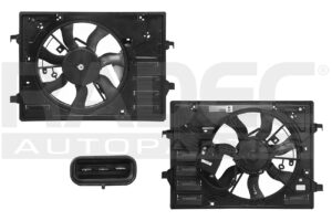 218-1919-00 MOTOVENTILADOR MZ MX-5 16-23 L4 2.0 LTS STD P/RAD C/CONTROL SENCILLO COMPLETO KS