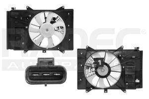 218-1923-01 MOTOVENTILADOR MZ CX3 16-21 L4 2.0 LTS P/RAD SENCILLO COMPLETO 3 PINES TW2