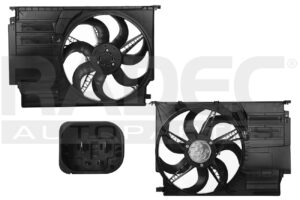 218-2101-05 MOTOVENTILADOR MN COOPER 13-17 L3 1.5L 300W P/RAD SENCILLO COMPLETO KF