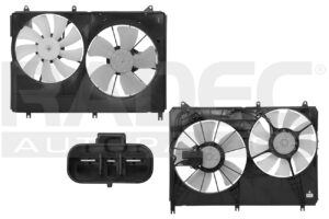 218-2202-00 MOTOVENTILADOR MT ENDEAVOR 04-11 V6 3.8 LTS DOBLE COMPLETO 3 PINES KS