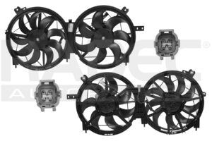 218-2302-08 MOTOVENTILADOR NS ALTIMA 19-23 L4 2.0L DOBLE COMPLETO 4 Y 4 PINES KF