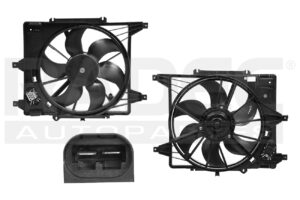 218-2314-01 MOTOVENTILADOR NS PLATINA 02-10 L4 1.6 LTS P/RAD C/RESISTENCIA SENCILLO COMPLETO 2 PINES TW