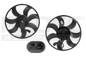 218-2314-02 MOTOVENTILADOR NS PLATINA 02-10 L4 1.6 LTS P/RAD MOTOR Y ASPAS 2 PINES TW