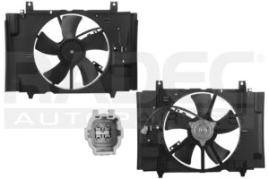 218-2318-03 MOTOVENTILADOR NS TIIDA 13-18 L4 1.6 LTS P/RAD SENCILLO COMPLETO 4 PINES CN