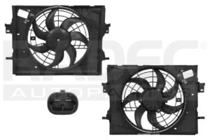 218-2330-02 MOTOVENTILADOR NS VERSA 20-22 L4 1.6 LTS P/RAD SENCILLO COMPLETO TY