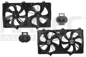 218-3002-14 MOTOVENTILADOR TY CAMRY 07-11 L4 2.4 LTS DOBLE COMPLETO 2 Y 2 PINES KF