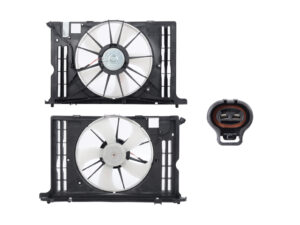 218-3004-04 MOTOVENTILADOR TY COROLLA/MATRIX 09-13 L4 1.8 LTS SENCILLO PARA RADIADOR 2 PINES