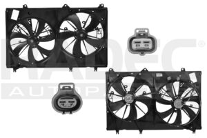 218-3006-03 MOTOVENTILADOR TY HIGHLANDER 08-13 L4 2.7 LTS DOBLE COMPLETO 2 Y 2 TERMINALES KF