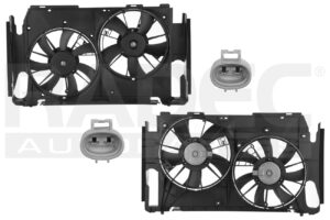218-3011-09 MOTOVENTILADOR TY RAV 4 06-12 L4 2.4, 2.5 LTS DOBLE COMPLETO 2 Y 2 PINES CN
