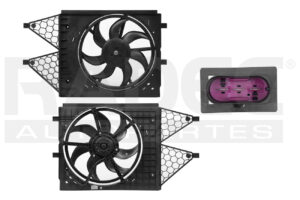 218-3132-00 MOTOVENTILADOR VW VENTO 14-20 L4 1.6 LTS P/RAD C/RESISTENCIA SENCILLO COMPLETO 3 PINES TW