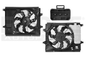 218-3508-00 MOTOVENTILADOR KI SOUL 12-19 L4 1.6, 2.0 LTS P/RAD C/DEPOSITO SENCILLO COMPLETO TW