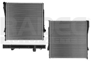 220-0313-05 RADIADOR BW X5 00-06 L6 3.0 LTS STD C/S AA 23 2/9X23 1/2X26MM ALUM SOLD POLAR