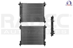 220-0505-01 RADIADOR CD SRX 10-16 V6 3.0 LTS AUT C/S AA 24 2/5X22X26MM ALUM SOLD POLAR