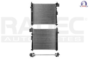 220-0605-14 RADIADOR CV BLAZER 19-21 L4 2.5/V6 3.6 LTS AUT C/AA 23 1/2X22 1/8X26MM ALUM SOLD POLAR