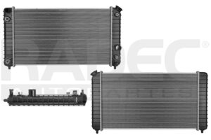 220-0605-15 RADIADOR CV BLAZER/SUBURBAN 96-05 V6 4.3 LTS 2 ENFRIADORES S/AA AUT 26 2/9X14 7/8X26MM ALUM SOLD POLAR