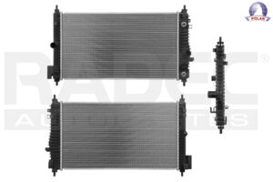 220-0611-08 RADIADOR CV CAVALIER 18-20 L4 1.5 LTS AUT C/S AA 26 3/8X14 7/8X16MM ALUM SOLD POLAR
