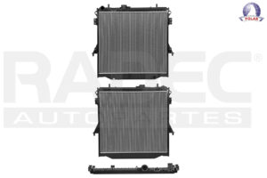220-0635-04 RADIADOR CV S-10 12-16 L4 2.4 LTS STD C/S AA 22 5/6X25 3/7X26MM ALUM SOLD POLAR