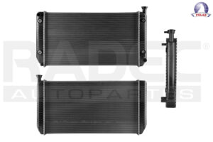 220-0643-02 RADIADOR CV PU/2500/3500/SUBURBAN 94-00 V8 7.4 LTS AUT C/S AA 34X19 1/5X26MM ALUM SOLD POLAR