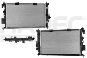 220-0685-00 RADIADOR CV ONIX 20-23 L3 1.0, 1.3 LTS AUT C/S AA 26 7/9X16 1/2X16MM ALUM SOLD POLAR
