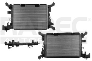 220-0685-01 RADIADOR CV ONIX 20-23 L3 1.0, 1.3 LTS AUT C/S AA 26 7/9X16 1/2X16MM ALUM SOLD POLAR
