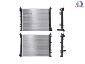 220-1105-01 RADIADOR FT 500 09-18 L4 1.4 LTS C/AA STD 19X15 2/3X26MM ALUM SOLD POLAR