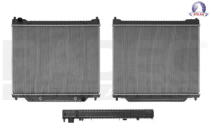 220-1207-02 RADIADOR FD ECONOLINE 97-02 V6 4.2/V8 4.6 LTS AUT C/S AA 23 5/8X29 4/9X32MM ALUM SOLD POLAR