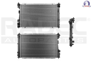 220-1209-09 RADIADOR FD ESCAPE/TRIBUTE/MARINER 08-12 V6 3.0 LTS C/S AA STD 27 5/9X17 2/3X26MM ALUM SOLD POLAR