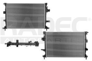 220-1221-07 RADIADOR FD FUSION 17-20 L4 2.0 LTS AUT C/S AA 26 3/8X17 5/9X26MM ALUM SOLD POLAR