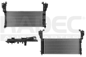 220-1242-02 RADIADOR FD EDGE 12-14 L4 2.0 LTS AUT C/S AA 26 1/6X11 8/9X26MM ALUM SOLD POLAR