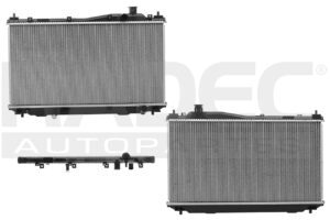 220-1302-17 RADIADOR HD CIVIC 01-05 L4 1.7 LTS STD C/S AA 13 7/9X25 1/2X16MM ALUM SOLD POLAR