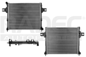 220-1605-18 RADIADOR JP GRAND CHEROKEE 07-10 V6 3.0 LTS STD C/S AA 23 1/7X20X32MM ALUM SOLD POLAR