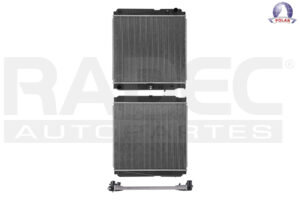 220-1801-00 RADIADOR LN AVIATOR 03-05 V8 4.6 LTS C/S AA AUT 21 3/4X23 1/2X26MM ALUM SOLD POLAR