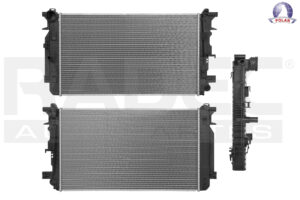 220-2006-05 RADIADOR MC SPRINTER/VW CRAFTER 06-16 L4 2.0, 2.5 LTS C/AA STD DIESEL 26 2/3X15 2/3X26MM ALUM SOLD POLAR