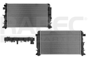 220-2006-06 RADIADOR MC SPRINTER 07-18 V6 2.5, 3.0, 3.5 LTS AUT C/AA DIESEL 26 2/3X15 2/3X26MM ALUM SOLD POLAR