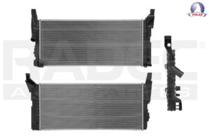 220-2101-04 RADIADOR MN COOPER 14-19 L4 2.0 LTS STD C/S AA 26 7/9X12 2/9X16MM ALUM SOLD POLAR
