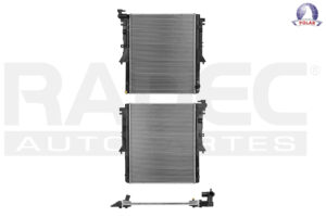 220-2204-04 RADIADOR MT L200 17-19 L4 2.4 LTS STD C/S AA GAS/DIESEL 20 2/3X25 3/4X16MM ALUM SOLD POLAR