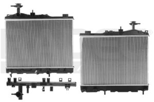 220-2206-02 RADIADOR MT MIRAGE 15-20 L3 1.2 LTS STD CORTO 13 7/9X18 8/9X16MM ALUM SOLD POLAR