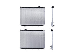 220-2306-02 RADIADOR NS D22 08-12 L4 2.5, 3.2 LTS C/S AA STD DIESEL 17 5/7X27X23MM ALUM SOLD POLAR