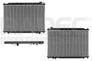 220-2310-06 RADIADOR NS MAXIMA 07-08/RN SAFRANE 11-17 V6 3.5 LTS AUT C/S AA 17 5/7X28 2/3X16MM ALUM SOLD POLAR