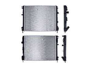 220-2601-00 RADIADOR RN CLIO/KANGOO/NS PLATINA 02-10 L4 1.2/1.4 LTS C/S AA STD 18 8/9X16 2/3X26MM ALUM SOLD POLAR