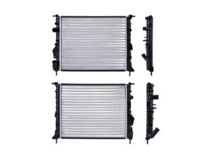 220-2601-01 RADIADOR RN CLIO/KANGOO/MEGANE 05-10 L4/16V 1.6 LTS S/AA STD 17X14 6/7X23MM ALUM MEC POLAR