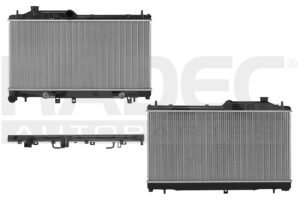 220-2803-03 RADIADOR SB LEGACY 05-10 H4 2.0 LTS AUT C/S AA 13 2/5X27X16MM ALUM SOLD POLAR