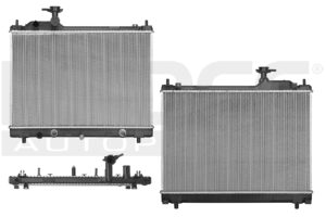 220-2903-02 RADIADOR SZ SWIFT 18-22 L3 1.0/L4 1.2, 1.5 LTS AUT C/S AA 15 3/4X20 2/5X16MM ALUM SOLD POLAR