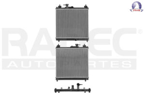 220-2912-01 RADIADOR SZ IGNIS 16-20 L4 1.2 LTS AUT C/S AA 16 3/4X18 8/9X16MM ALUM SOLD POLAR