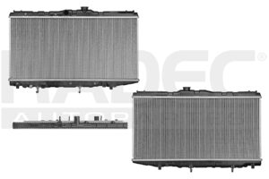 220-3004-12 RADIADOR TY COROLLA 88-95 L4 1.6 LTS AUT C/S AA 12 7/8X26 2/7X16MM ALUM SOLD POLAR
