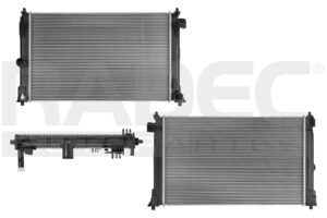220-3004-13 RADIADOR TY COROLLA 19-22 L4 1.8, 2.0 STD C/S AA 26 4/7X14 7/9X26MM ALUM SOLD POLAR