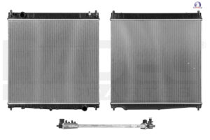 220-3005-05 RADIADOR TY HIACE 19-21 L4 2.8/V6 3.5 LTS STD C/S AA 24 3/5X27X26MM ALUM SOLD POLAR